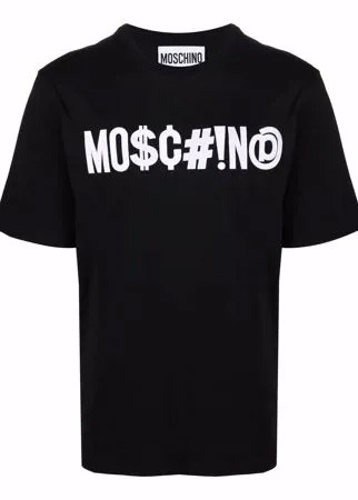 Moschino футболка с логотипом