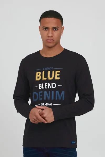 Лонгслив BLEND Langarmshirt, черный