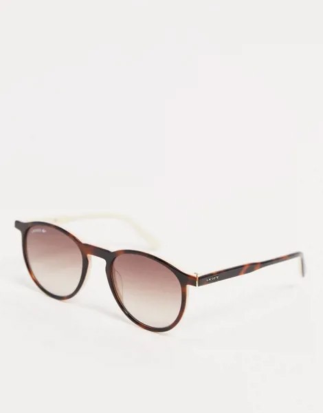 Розовые солнцезащитные очки Lacoste-Розовый цвет