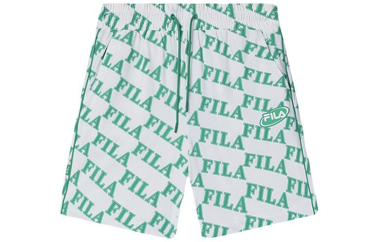 Повседневные шорты женские с полным принтом 2 Fila