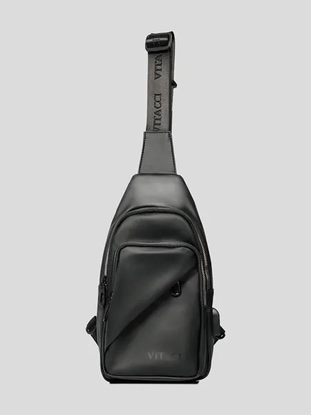 Рюкзак мужской VITACCI H0469-01  черный текстиль