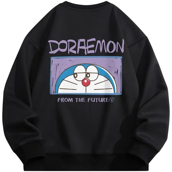 Толстовка унисекс Doraemon, Светло-зеленый (бархатный)