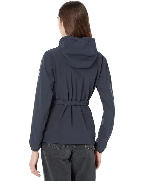 Куртка COLMAR Stretch Softshell Waisted Belt Hooded Jacket, цвет Navy Blue