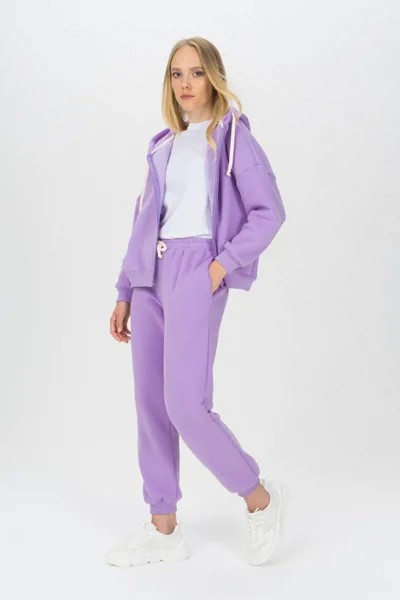 Спортивные брюки женские Ennergiia AW21-W07 фиолетовые 48