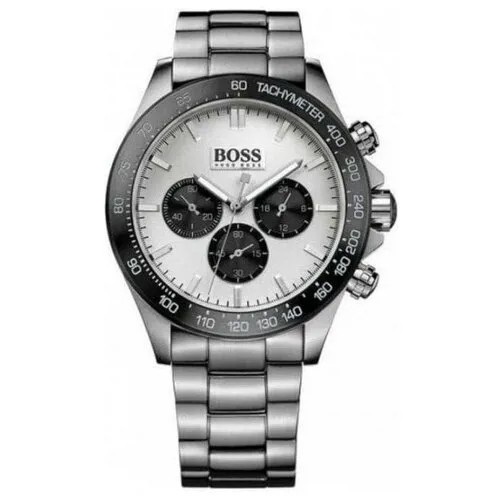 Наручные часы BOSS, серебряный, белый