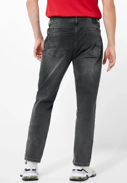 STREET ONE МУЖЧИНЫ Джинсы стандартного кроя, 5 карманов Street One Men, цвет Vintage Black Random Wash