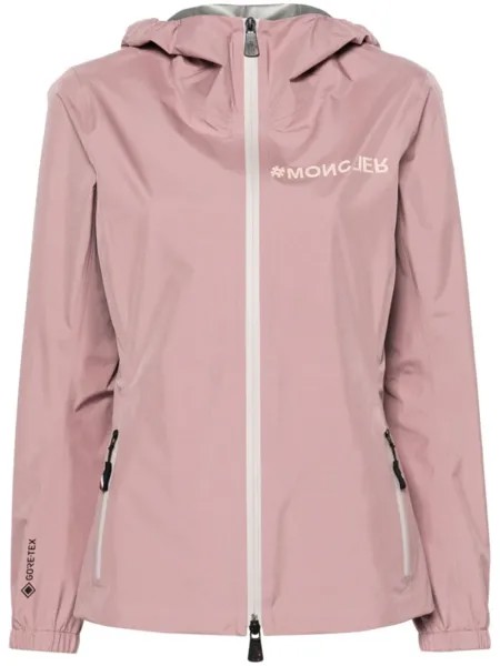 Moncler Grenoble куртка Valles с капюшоном, розовый
