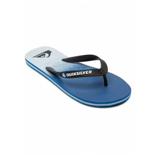 Сланцы Quiksilver Molokai Faded Tide, Цвет голубой, Размер 41