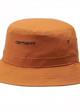 Панама CARHARTT WIP Script Bucket Hat Rum / Black 2021