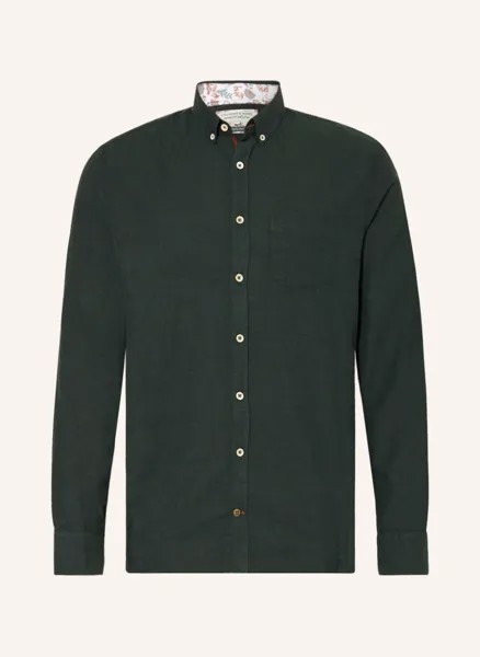 Рубашка COLOURS & SONS Modern Fit, темно-зеленый