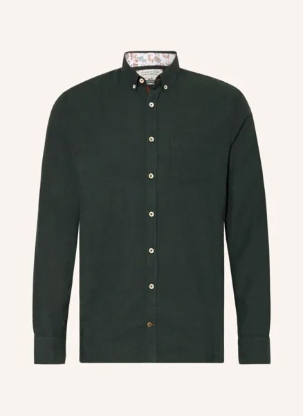 Рубашка COLOURS & SONS Modern Fit, темно-зеленый