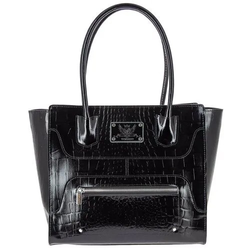 Женская сумка Versado B428 black croco
