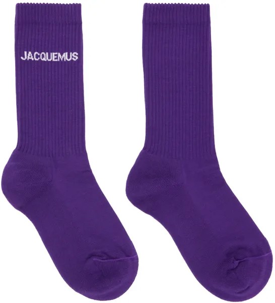 Фиолетовые носки Les Chaussettes Jacquemus