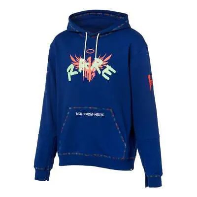 Мужская синяя повседневная верхняя одежда Puma Rare Pullover Hoodie 53708401