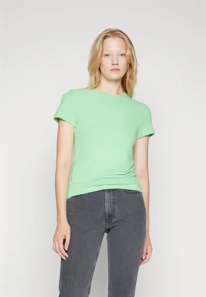 Базовая футболка American Vintage, вереск зеленый