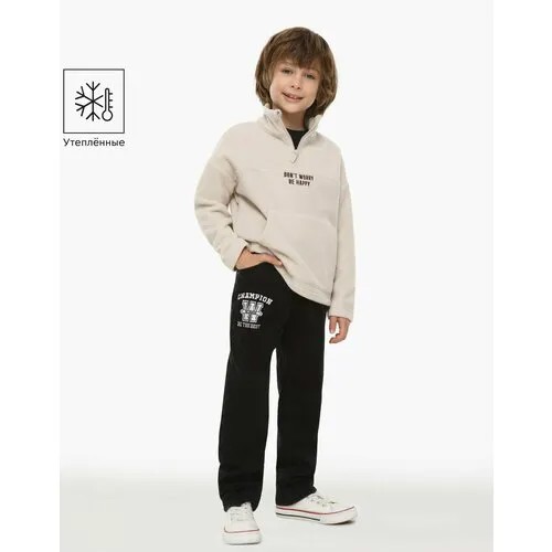 Джинсы  Gloria Jeans, размер 3-4г/104 (28), черный