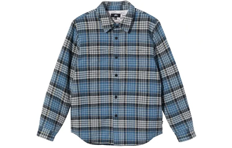 Рубашка унисекс Stussy, хаки