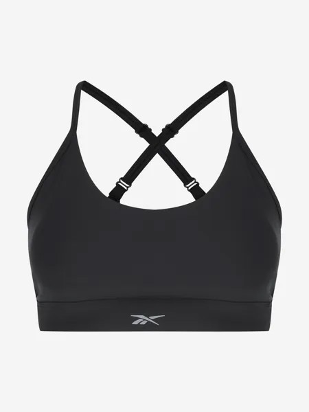 Спортивный топ бра Reebok, Черный