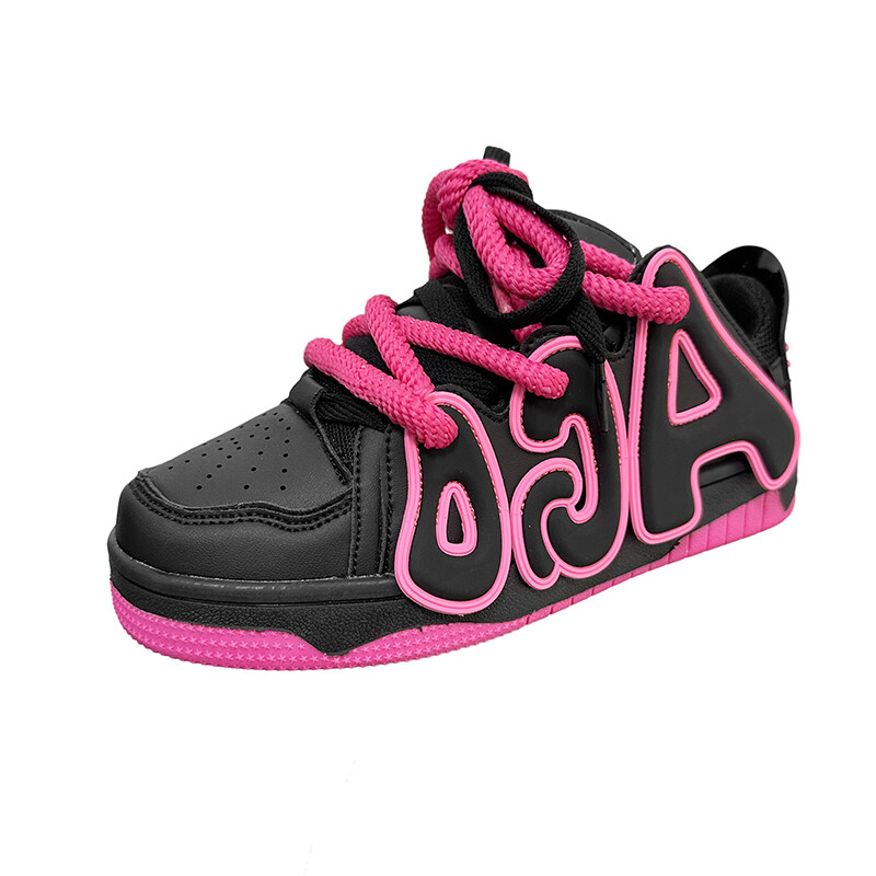 Кроссовки Flower Cobbler/PLAY COBBLER Skateboarding Shoes Unisex Low-top, белый/красный