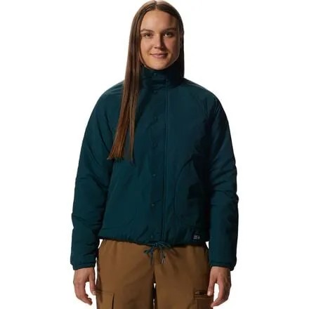 Куртка HiCamp Shell женская Mountain Hardwear, цвет Dark Marsh