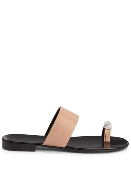 Giuseppe Zanotti шлепанцы Norbert, черный