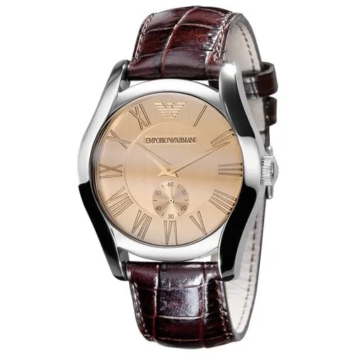 Наручные часы EMPORIO ARMANI, коричневый, серебряный