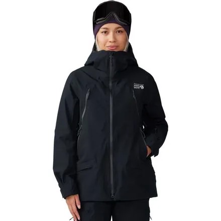 Куртка Powder Quest - женская Mountain Hardwear, черный