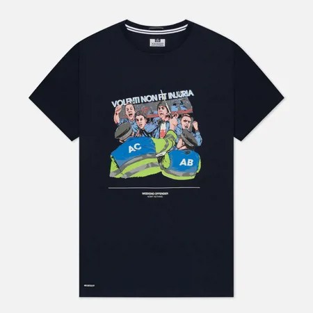 Мужская футболка Weekend Offender Invasion, цвет синий, размер S