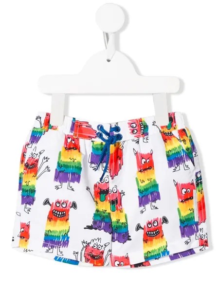Stella McCartney Kids плавки-шорты с принтом