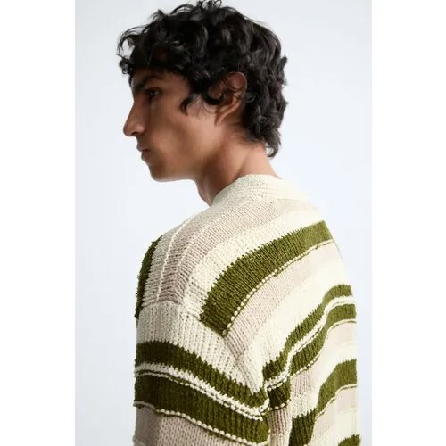 Кардиган Zara, размер XL, зеленый