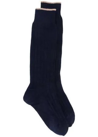 Brunello Cucinelli носки в рубчик