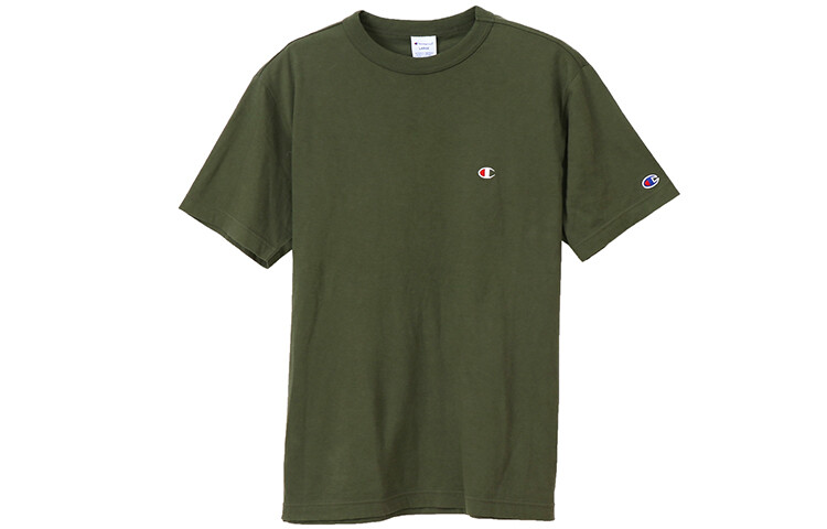 Футболка «Чемпион» унисекс Champion, цвет Army Green