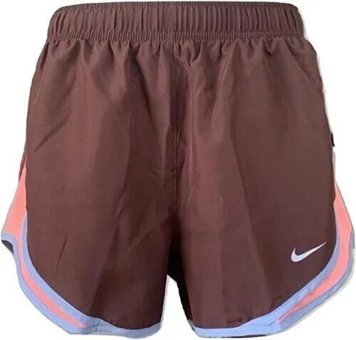 Женские беговые шорты Nike DRI-FIT Tempo бордового/розового цвета, размер: маленький