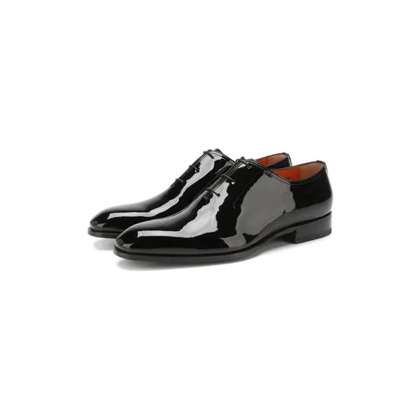 Лаковые оксфорды Santoni
