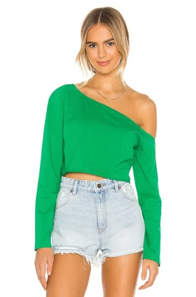 Топ superdown Kora Off Shoulder, зеленый