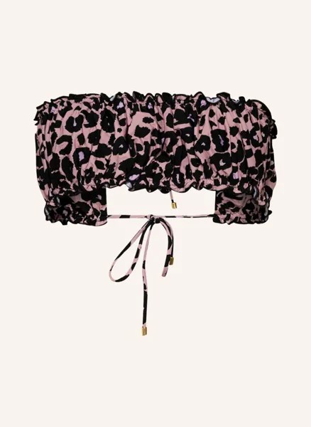 Топ бикини PILYQ Bandeau NALA, черный