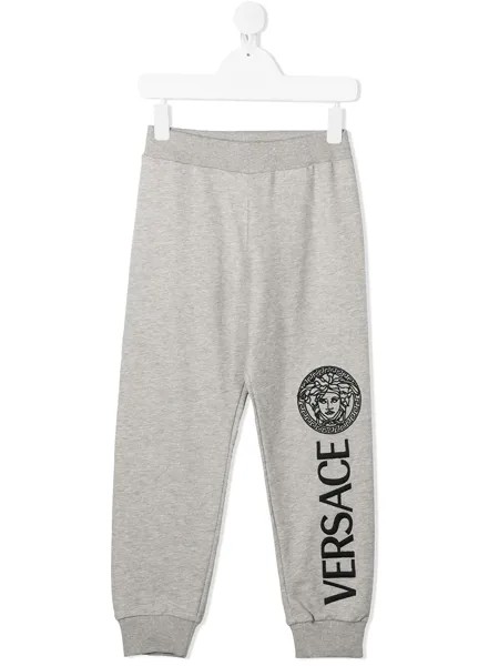 Versace Kids спортивные брюки