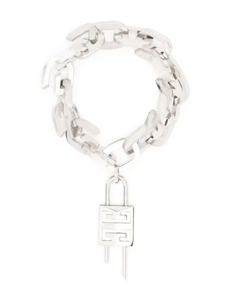 Givenchy G link padlock bracelet