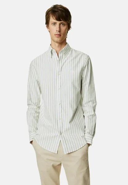 Рубашка EASY IRON STRIPED OXFORD Marks & Spencer, цвет ecru mix