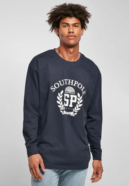 Рубашка с длинными рукавами SOUTHPOLE HERREN SOUTHPOLE COLLEGE LONGSLEEVE, цвет midnightnavy