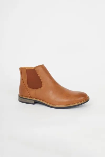 Ботинки челси из искусственной кожи 'Cedar' Brave Soul, коричневый