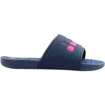 Синие повседневные сандалии для мальчиков Diadora Serifos Plus Slide Youth Boys 174719-C7816