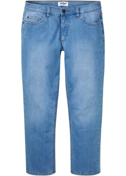 Прямые эластичные джинсы свободного кроя essential John Baner Jeanswear, голубой