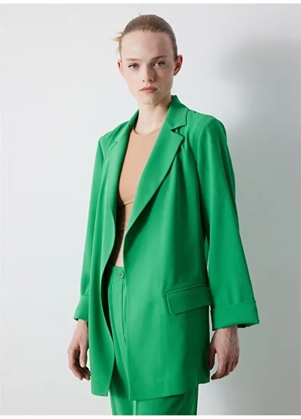 Повседневная зеленая женская куртка İpekyol