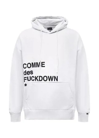 Хлопковое худи Comme des Fuckdown