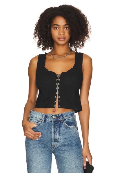 Топ Free People Amelia Corset, черный