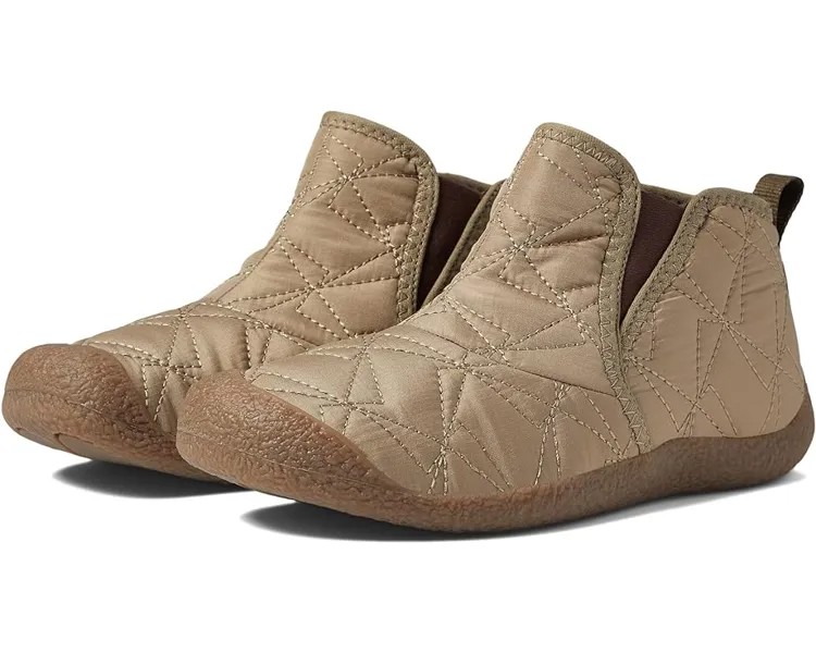 Домашняя обувь KEEN Howser Ankle Boot, цвет Timberwolf/Canteen
