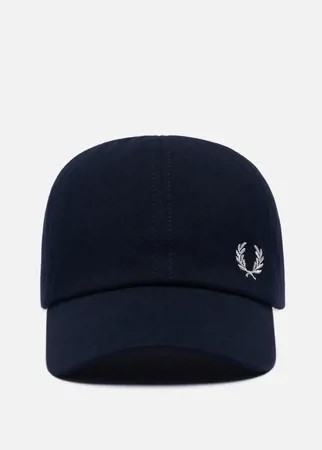 Кепка Fred Perry Pique Classic Embroidered, цвет синий