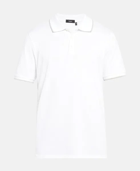 Рубашка поло Theory, цвет Wool White