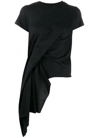 Marques'Almeida юбка асимметричного кроя с драпировкой